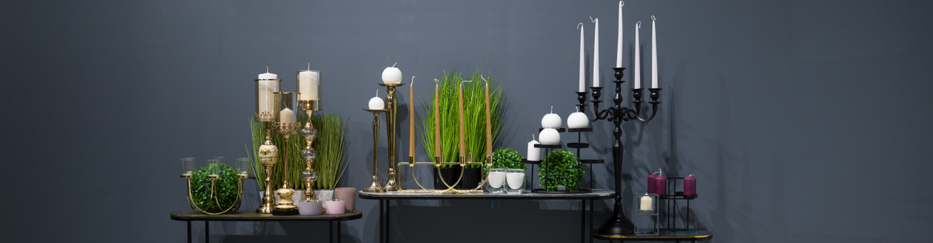 ПОДСВЕЧНИКИ И СВЕЧИ