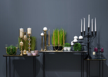 Candlesticks and candles - ALANDEKO.com