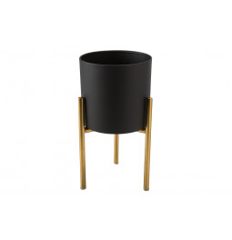 Flower pot Fioriera, metal, D17x29.5cm