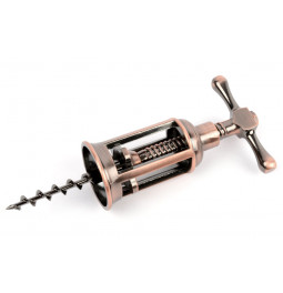 Corkscrew Vintage Twist, copper tone, 14cm
