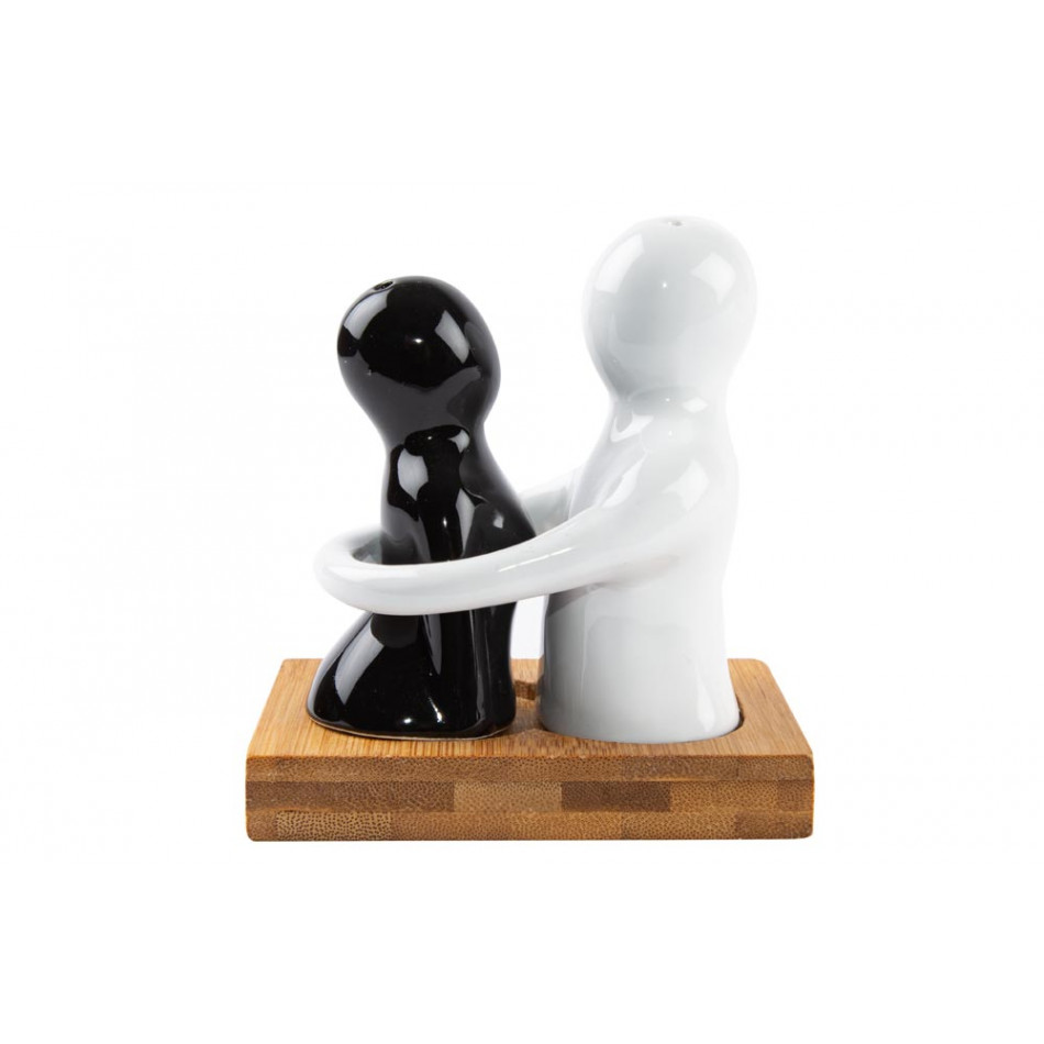 Salt and pepper set Tasty Love, 10x10x6cm