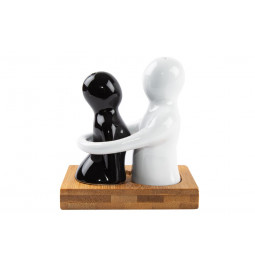 Солонка и перечница Tasty Love, 10x10x6cm