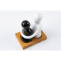 Salt and pepper set Tasty Love, 10x10x6cm