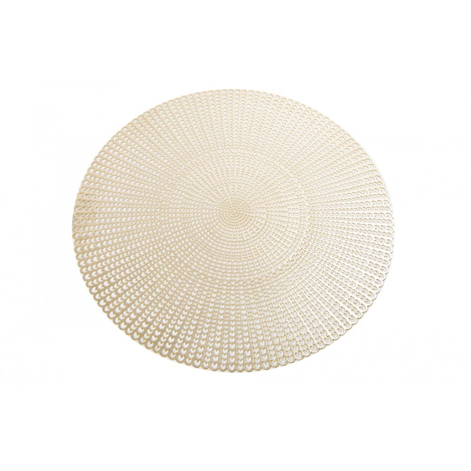 Placemat Aila, golden, D-41cm