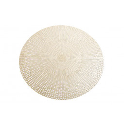 Placemat Aila, golden, D-41cm