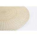 Placemat Aila, golden, D-41cm