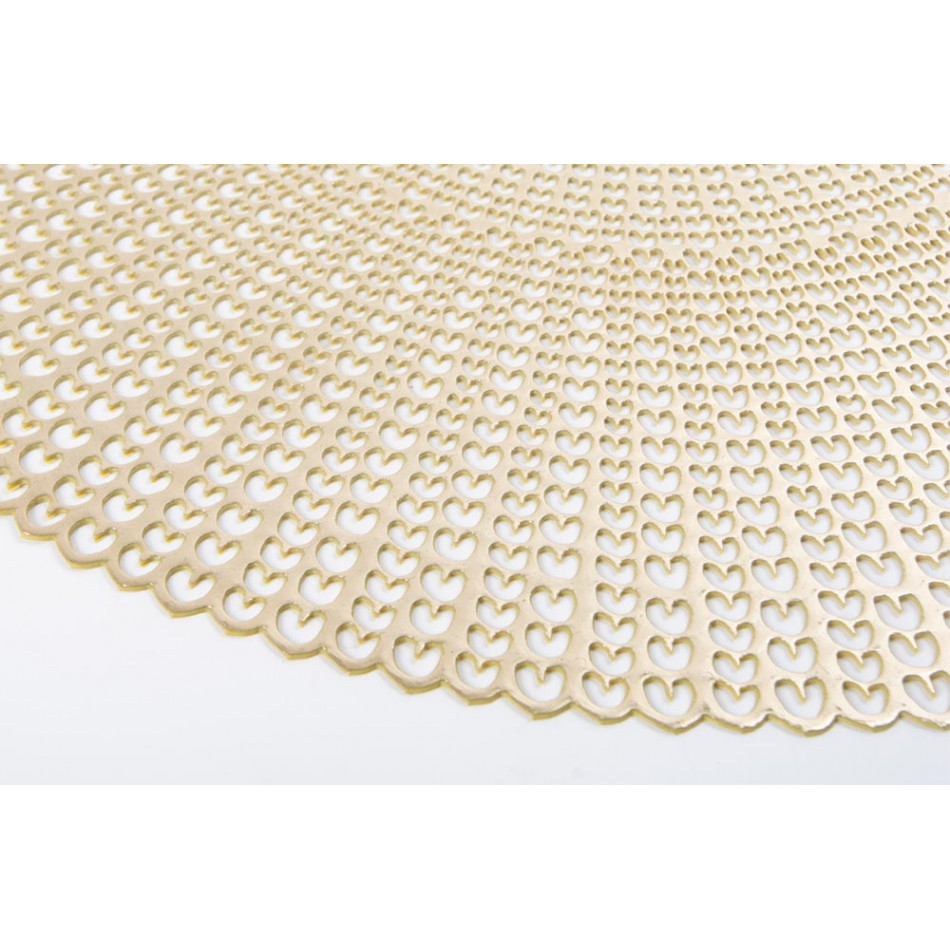 Placemat Aila, golden, D-41cm