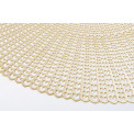 Placemat Aila, golden, D-41cm