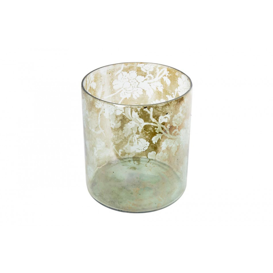 Подсвечник Mirror antique, 15x15x16см