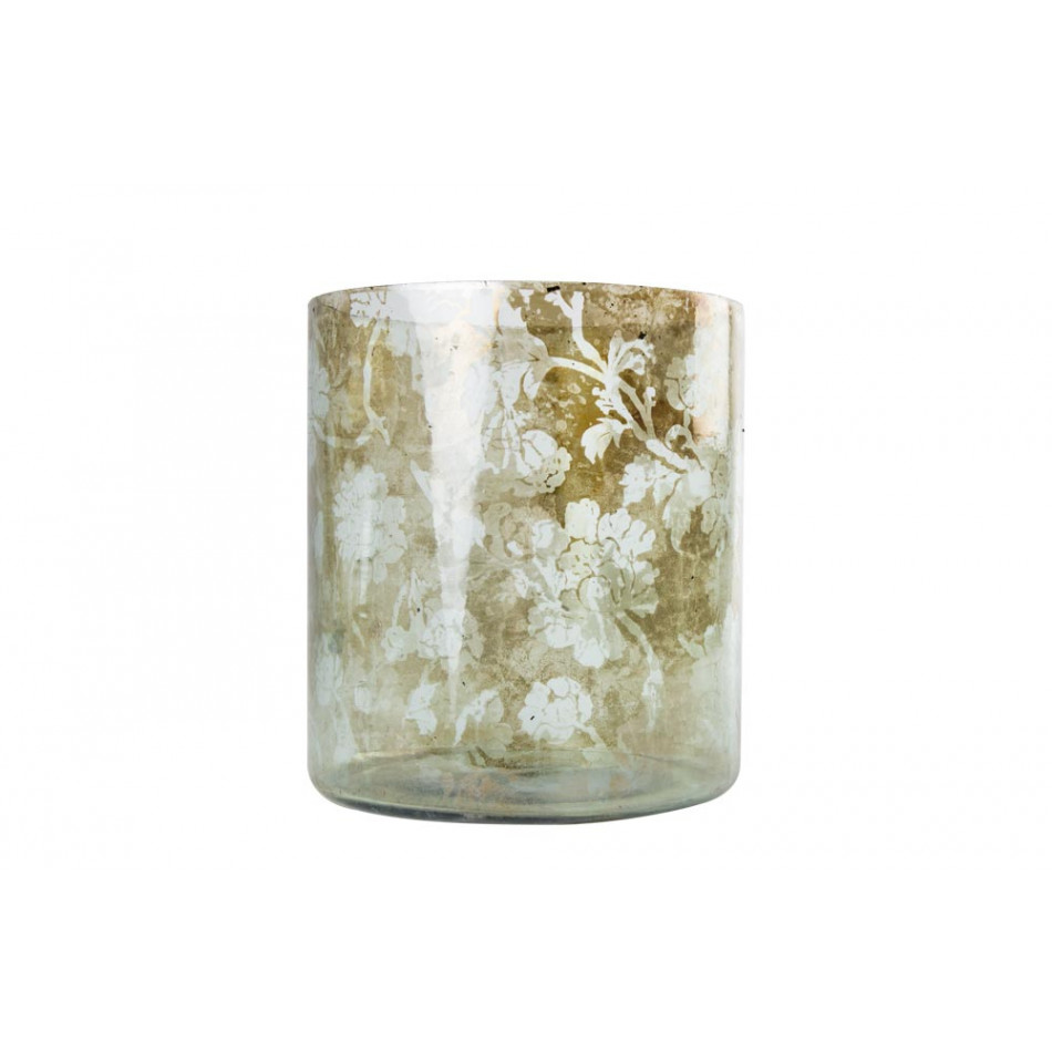 Подсвечник Mirror antique, 15x15x16см