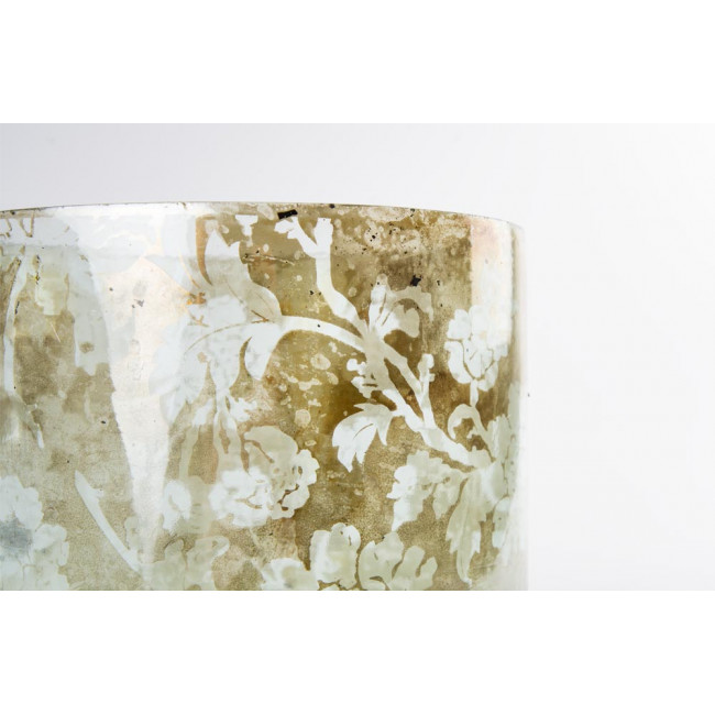 Подсвечник Mirror antique, 15x15x16см