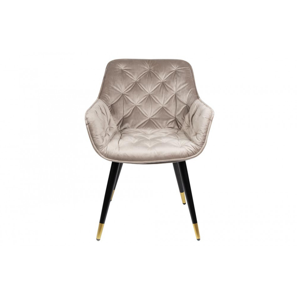 Стул Sarebourg, бежевый цвет, H-80x60x60см, сиденье H-45см