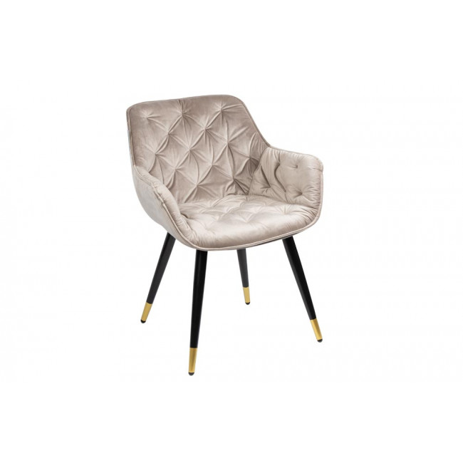 Стул Sarebourg, бежевый цвет, H-80x60x60см, сиденье H-45см