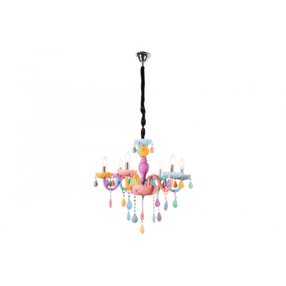 Chandelier Ylakiai, 40W 6x E14, 45x65cm