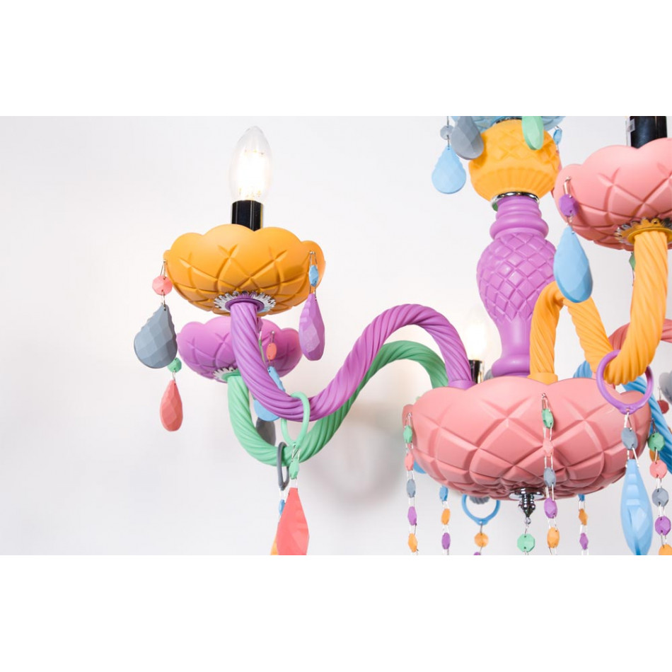 Chandelier Ylakiai, 40W 6x E14, 45x65cm