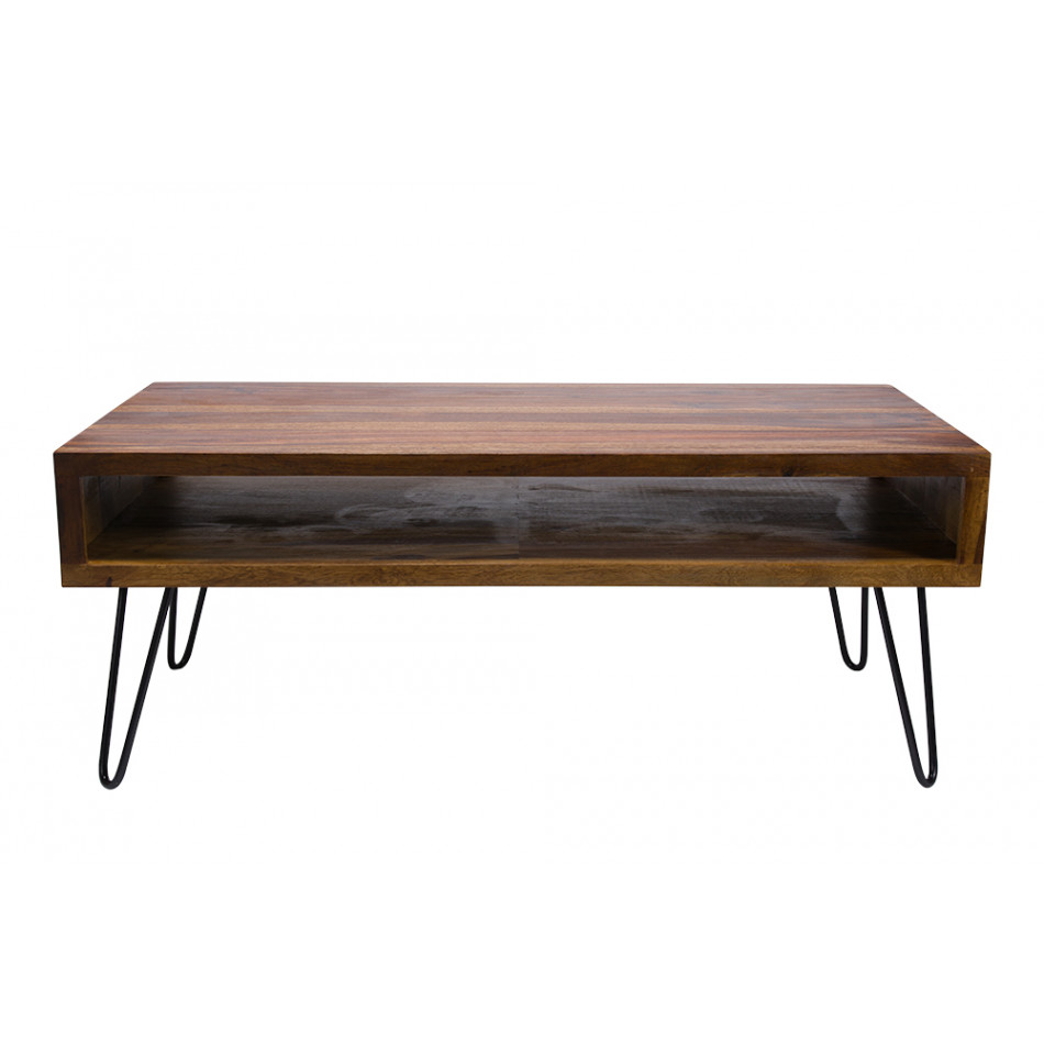 Coffee table Lonawala, sheesham wood, 100x50x40cm