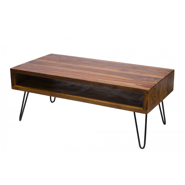 Coffee table Lonawala, sheesham wood, 100x50x40cm