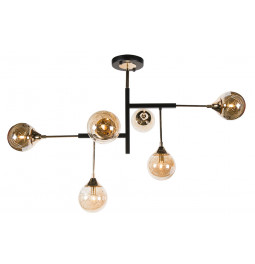 Pendant lamp Idrija 6, G9 6x25W, 110x110x70cm