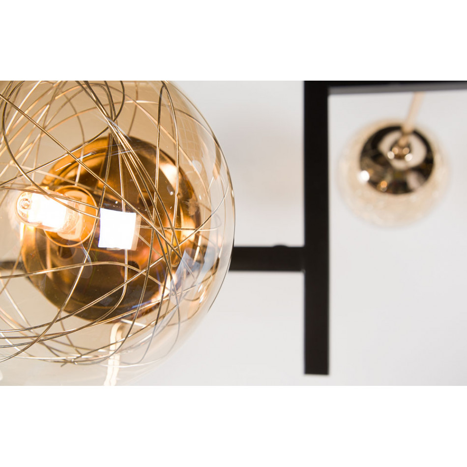 Pendant lamp Idrija 6, G9 6x25W, 110x110x70cm