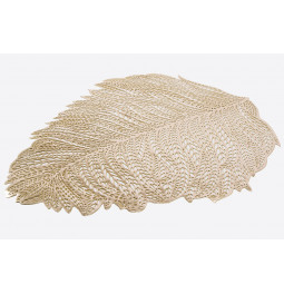 Салфетка под приборы Leaf gold, 38x49cm