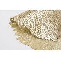 Placemat Leaf gold, 38x49cm