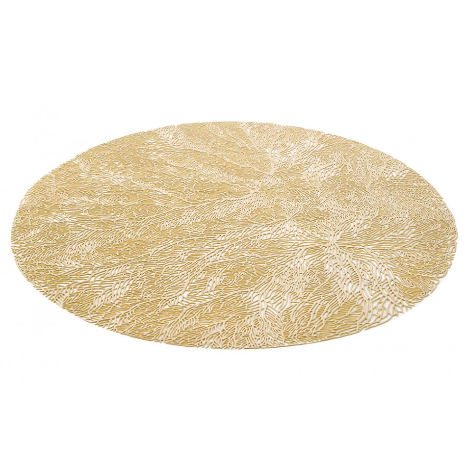 Placemat Andance gold, D38cm