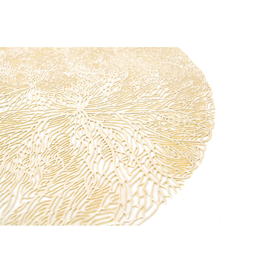Placemat Andance gold, D38cm