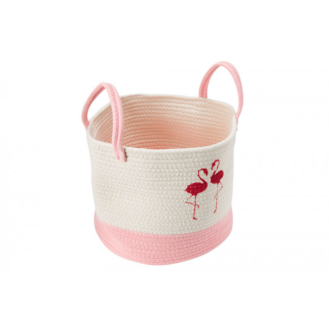 Basket Flamingo, D32x27cm