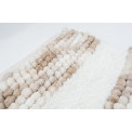 Bath mat, with stripes, 75x50x2cm