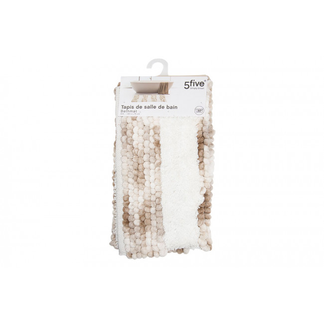Bath mat, with stripes, 75x50x2cm