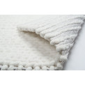 Bath mat, white colour, 75x50x2cm