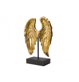 Декоративная фигура Wing, цвет золота, 8x21x30см