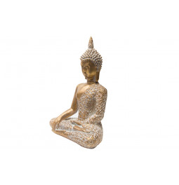 Декоративная фигура Buddha, цвет золото, 17x24x11см
