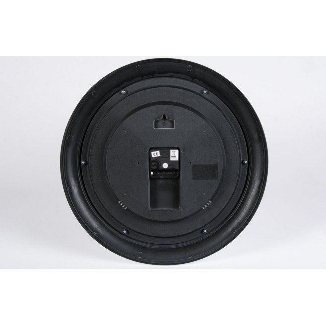 Wall clock Yella, white colour, D40cm