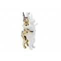 Decorative figurine Hugging Rabbits, 24.5x15x11.5cm