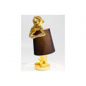 Настольная лампа Animal Monkey Gold, E14 5W, 56x23x23cm
