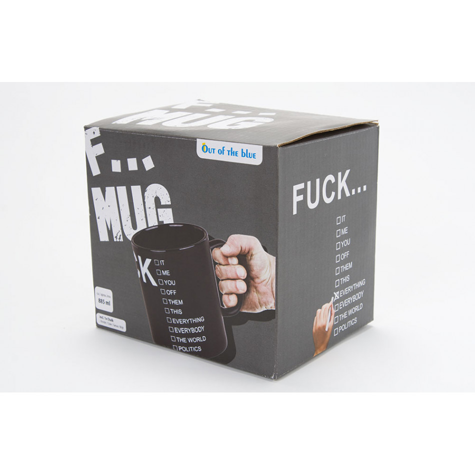 Кружка FXXX, 12.5x11cm, 885ml