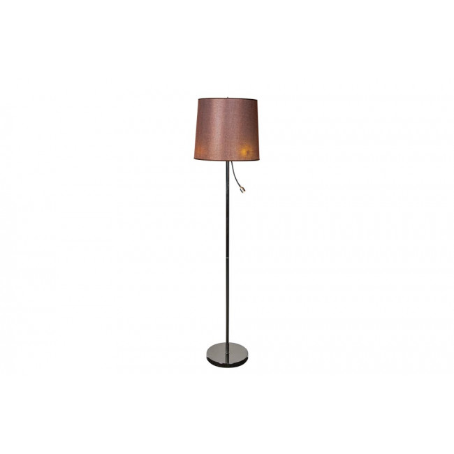 Floor lamp Sarli with LED reading light, H-166cm, Ø-41cm, E27 60W