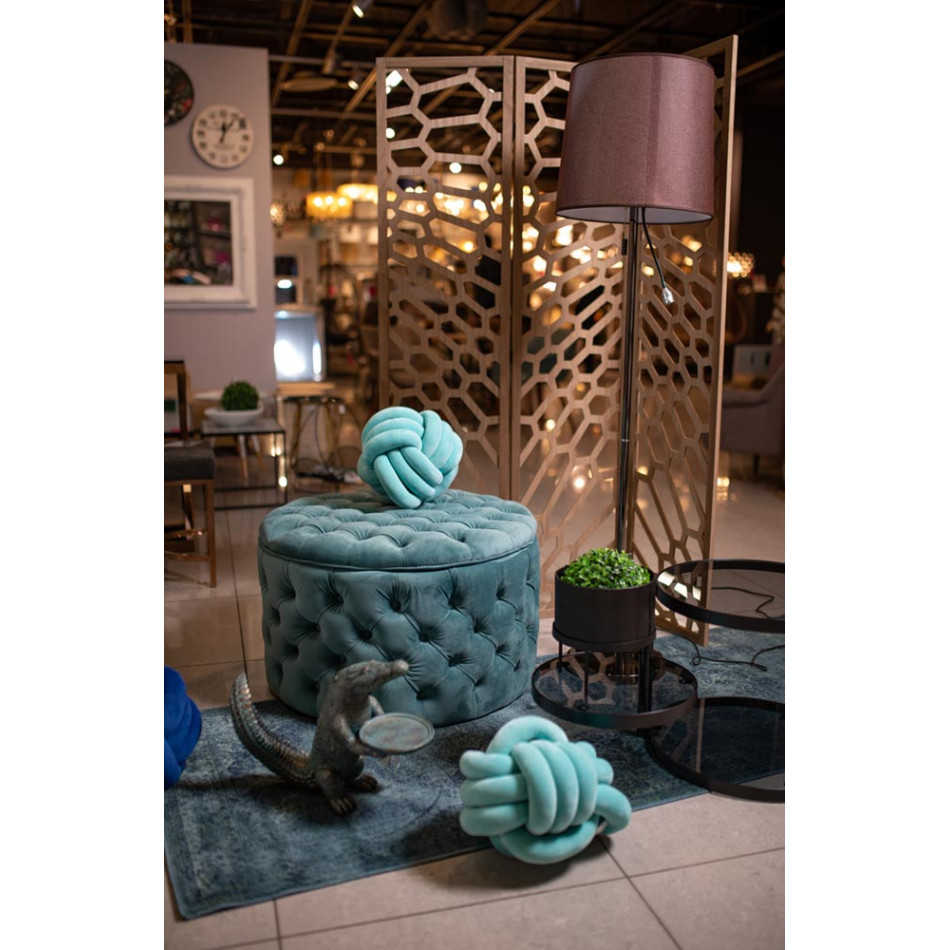 Floor lamp Sarli with LED reading light, H-166cm, Ø-41cm, E27 60W