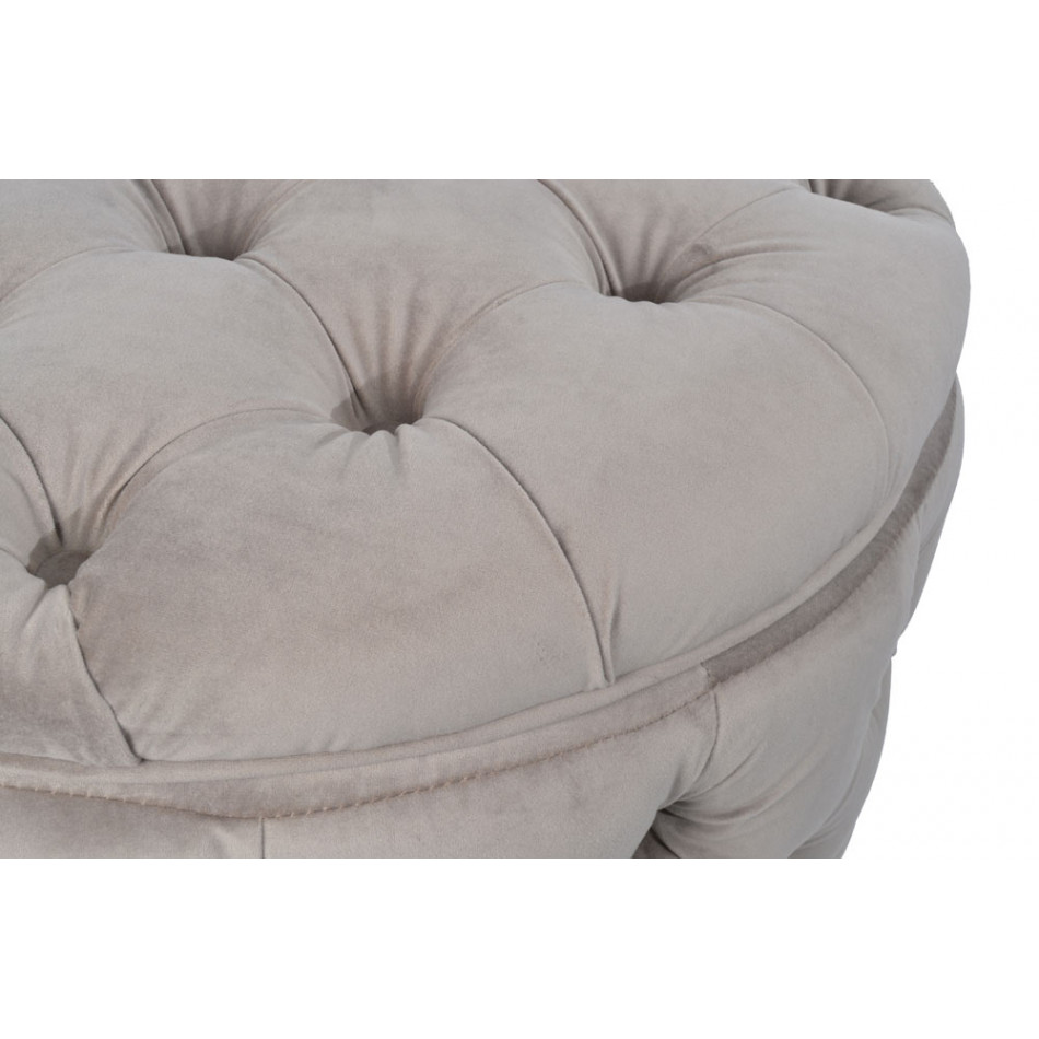 Storage Ottoman Rockfort, taupe, 55x55x43cm