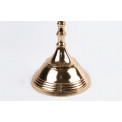 Candle holder Verena, champagne/golden, h40cm, D30cm