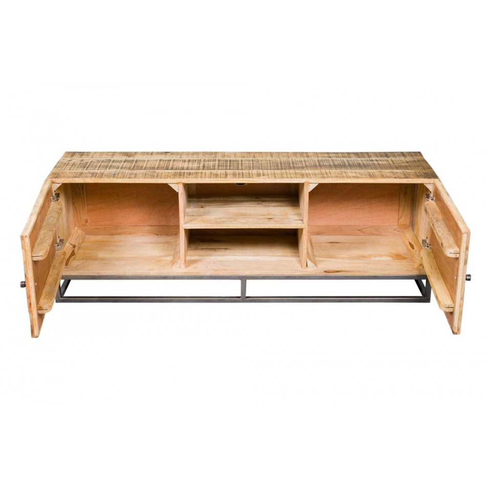 TV board Sole, Mango wood, 145x36x50cm
