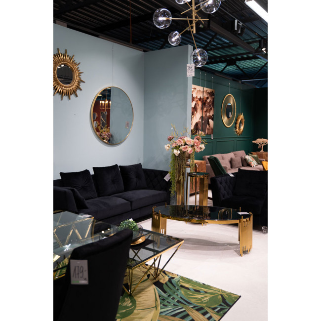 Wall mirror Iza, round, D60x4cm