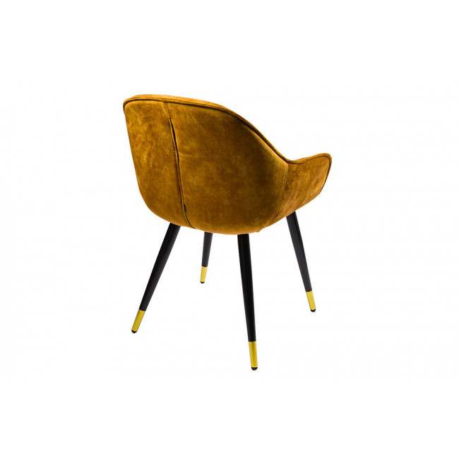 Kресло Saronno, золотистoe, 58x63x81cm, высота сиденья 46cm