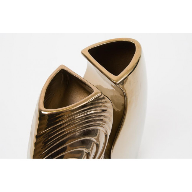 Vase Combo admire, golden, 22.5x12x30cm