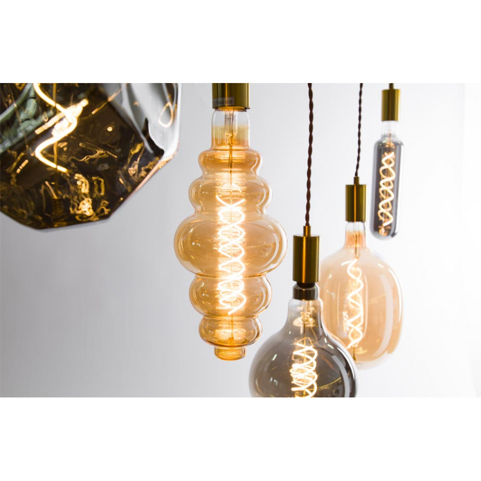 Подвесной светильник Raya Black, с лампочками в комплекте, E27 6x60W(max),135x142cm