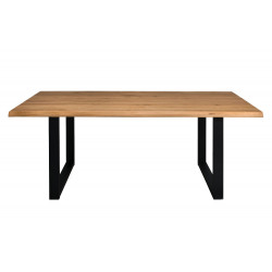 Dining table Florance, oak wood, 200x95cm H74cm