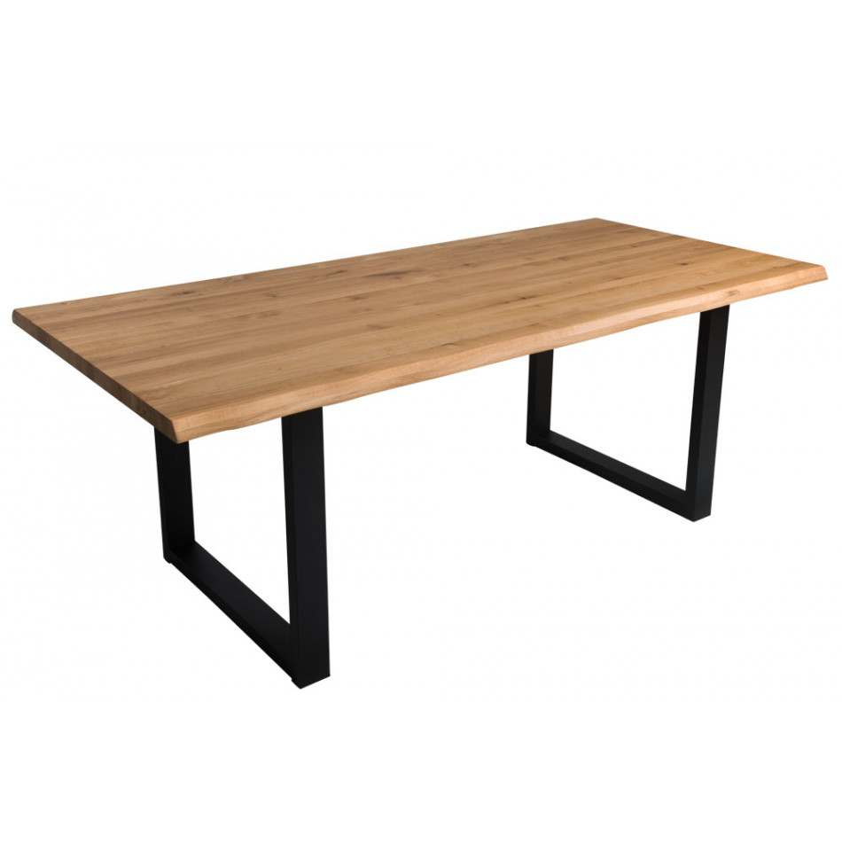 Dining table Florance, oak wood, 200x95cm H74cm