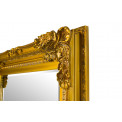 Wall mirror Imatra, antique gold colour, 90x180cm
