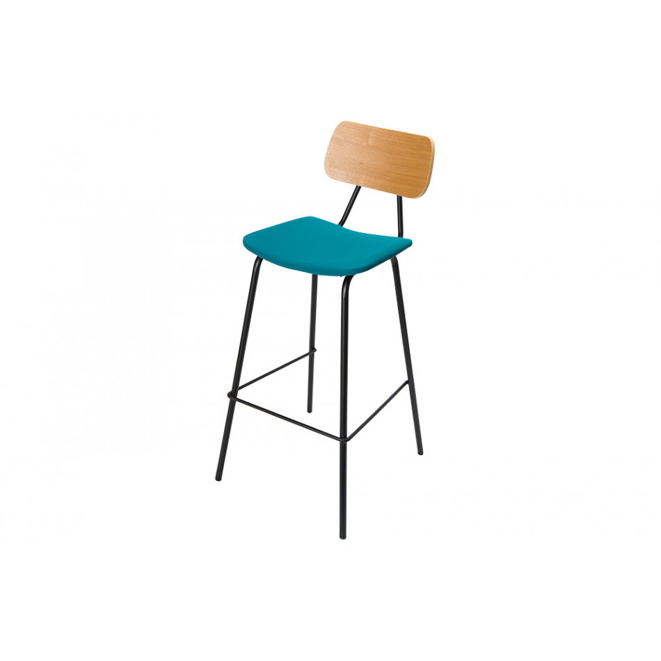 Bar chair Ataki, H100x40cm, seat height 75cm